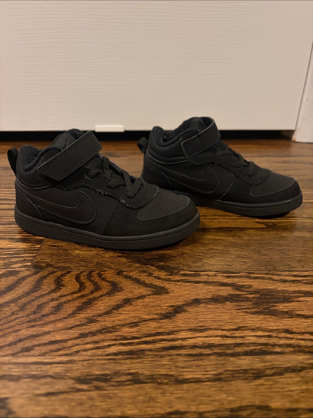 Nike Court Borough Mid Kids' Black Size 10C